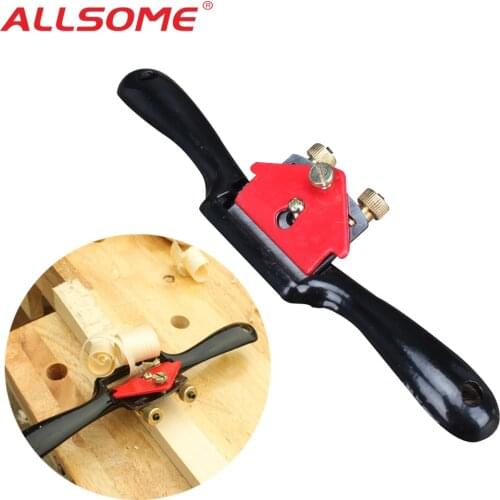 9 Inch Wood Edge Plane Spoke Shave Woodworking Hand Planer Trimming Tools Wood Work Adjustable Wood Cutting Edge Chisel Tools
