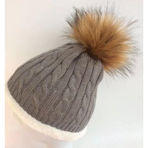 6-18 months Beanies Baby Hat Pompom Winter Children Hat Knitted Cute Cap For Girl Boys Casual Solid Color Girls Hat Baby Beanies