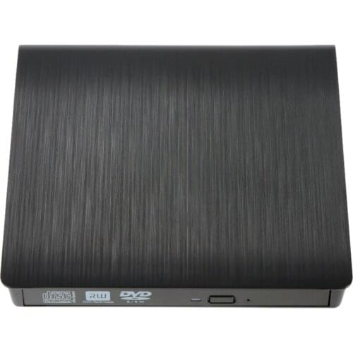 Ultra Slim Portable USB 3.0 SATA 9.5mm External Optical Disk Drive Case Box for PC Laptop Notebook