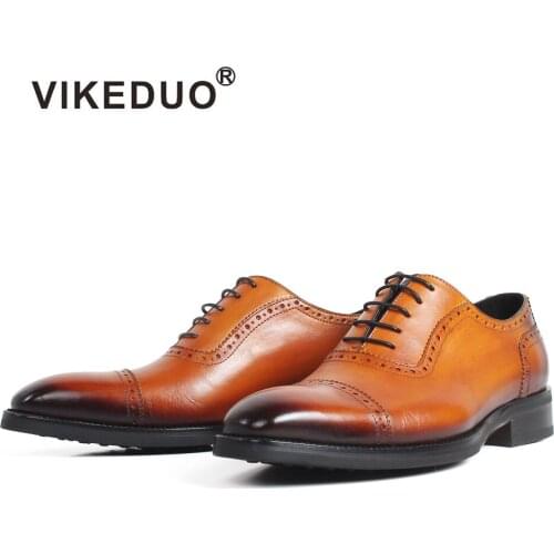 VIKEDUO Brogues For Men