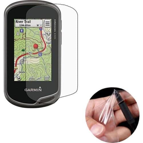 3pc PET Clear Screen Protector Cover Protective Film For Garmin Oregon 600 600T 650 650T 700 750 750T 739 Handheld GPS Navigator