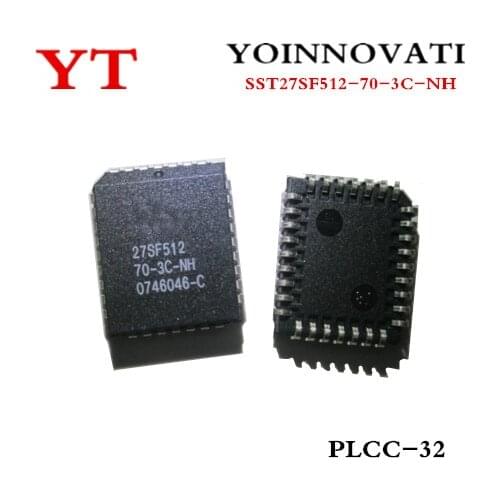 50pcs/lot SST27SF512-70-3C-NH SST27SF512-70-3C 27SF512-70-3C-NH 27SF512 PLCC32 IC best quality
