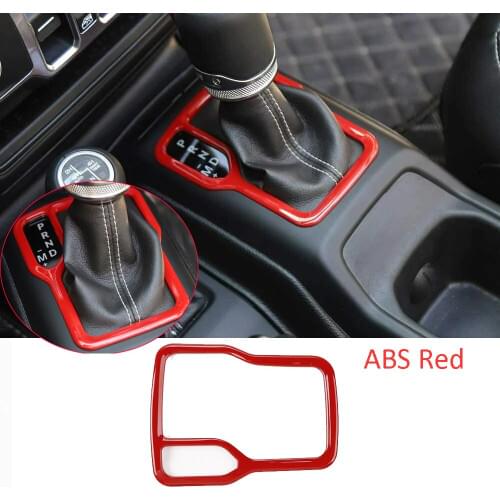 ABS Inner Gear Shift Panel Cover For Jeep Wrangler JL JT Gladiator 2018-2020