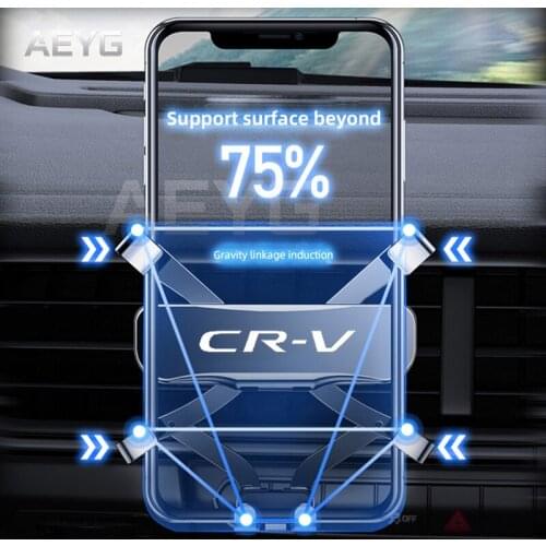 Car Mobile Phone Holder For Honda CRV CR-V 2020 2021 Gravity Air Vent Stand Smart Phone Special Mount Support Navigation Bracket