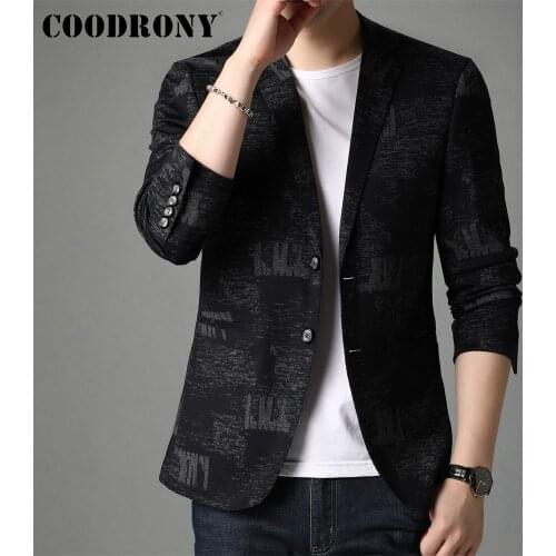Мужские повседневные пиджаки COODRONY China At AliExpress