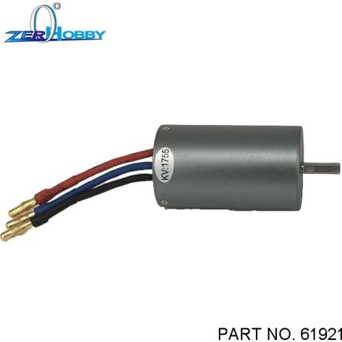 HSP RACING RC CAR PRO. SPARE PARTS ACCESSORIES BRUSHLESS MOTOR KV1755 FOR HSP 1/8 MONSTER TRUCK 94083E9 TOP (PART NO. 61921)