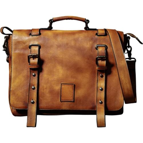 Classic fashion travel Luxury Mens Cow Leather Bag Large Capacity Travel Bags