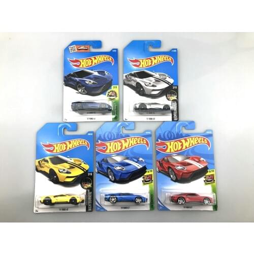 Hot Wheels 1:64 Car 17 FORD GT Collector Edition Metal Diecast Cars Collection Kids Toys For Gift