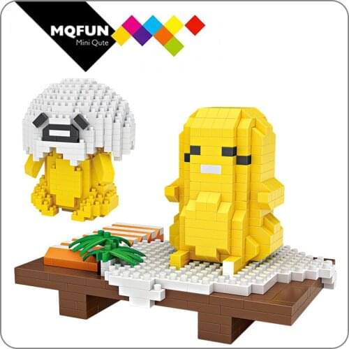 LOZ Diamond Blocks Sushi Assembly Model Mini Bricks Building Blocks Set Egg Action Figure Pixels Plastic Toys for Children Food