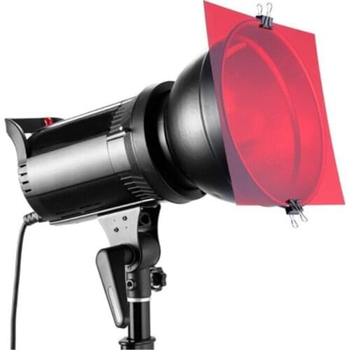 2021 New Movie Light Filter Square Color Gel Filter Necessary Photography Kits for Bar/Stage Shoting Effect