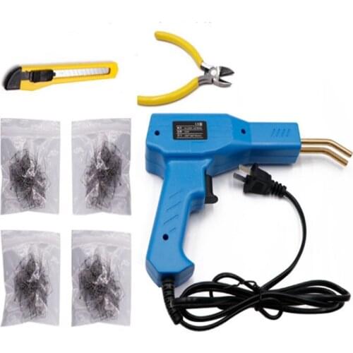 New!Handy Plastic Welder Garage Tools Hot Staplers Machine Staple PVC Plastic Repairing Machine Car Bumper Repair Hot Stapler