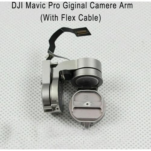 Original DJI Mavic Pro Drone Gimbal Camera Arm with Flat Flex Cable Repair Parts