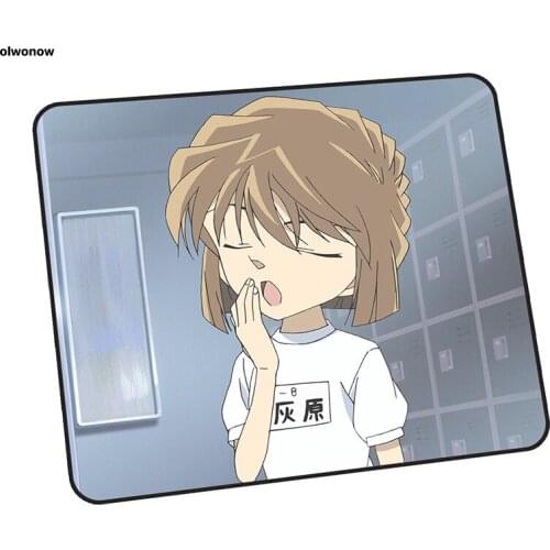 Detective Conan pad mouse 3d computer gamer mouse pad 24x20cm padmouse Fashion mousepad ergonomic gadget office desk mats