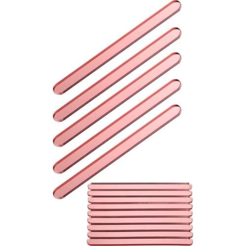 Family Home Festival Party DIY Candy Popsicle Sticks Reusable Ice Cream Sticks Popsicle Stick,68 Pieces