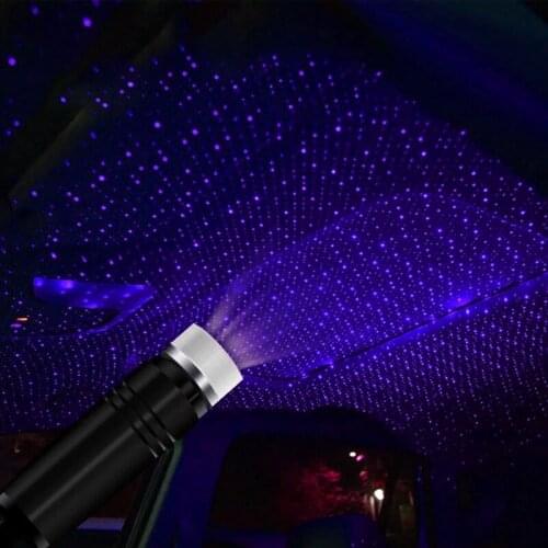 USB star lights for car, ceiling lights for home use, modified laser projection decorative lights