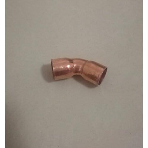 Elbow Head Inner diameter: about 12.7mm , 45 / 135 Degree Copper Welding Elbow Refrigeration Air condition Pipe Fittings