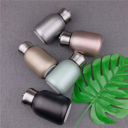 300ml Drinkware Fashion Simple Portable Travel Stainless Steel Mini Coffee Wine Vacuum Flask Drink Water Drinking Bottle Hot New