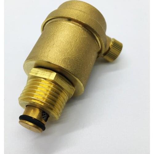 1/2" BSP Male Thread Brass Automatic Air Pressure Vent Valve Safety Release Valve Pressure Relief Valve For Solar Water Heater