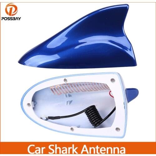 Shark Fin Car Antenna Universal FM Auto Radio Signal Stronger Aerial for Mini Cooper/Suzuki Swift/Seat Ibiza/Kia/Mazda/BMW/KIA