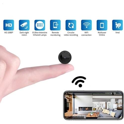 W10 Mini 1080P WiFi HD Camera IR Night Vision Home Security IP Surveillance Camera CCTV Motion Detection Wireless DVR Camcorders