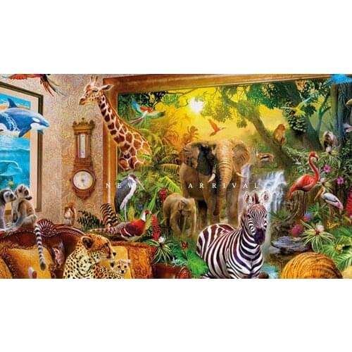 Kids Puzzles 6000 Pieces Adult Relieve Stress Animal World Educational Toys Puzzles Children Learning Toys Juguetes Toy BC50PT