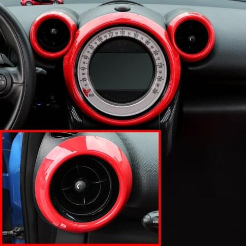 For Bmw MINI Countryman R60 Cooper Car Dashboard Sides Air Conditioner Vent Decoration Protection Shell Car Interior Accessories
