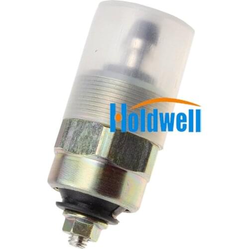 12V Engine Stop Solenoid Valve 2852741 for New Holland Tractors T5060 T5070 T6010 T6030 T6050 T6070 TK75MA TK75VA TL100A