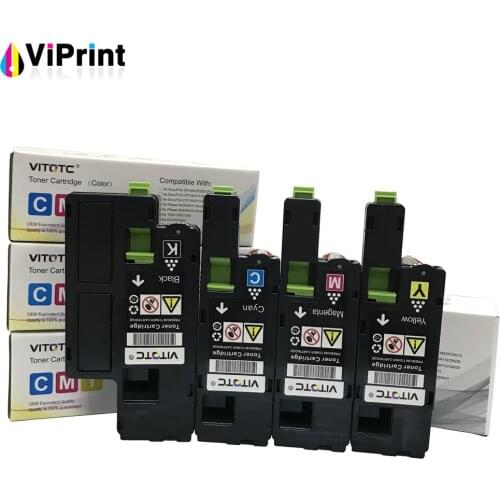 4Pcs Toner Cartridge Compatible For Xerox Phaser 6020 6022 WorkCentre 6025 6027 Colour Multifunction Laser Printer