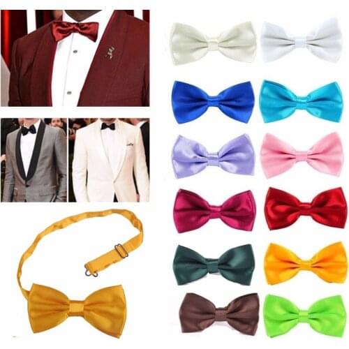 Classic Fashion Novelty Mens Adjustable Tuxedo Bow Tie Necktie Bowtieformal formal necktie boy business wedding Male Dress Shirt