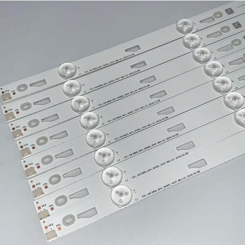 40-50PC/LOT Backlight strip 4 lamps 42CM 6V LED STRIP TCL 43HR330M04A0 4C-B4304T-HR1 For L43F3800A L43F2800A D43A710 L43F2820E