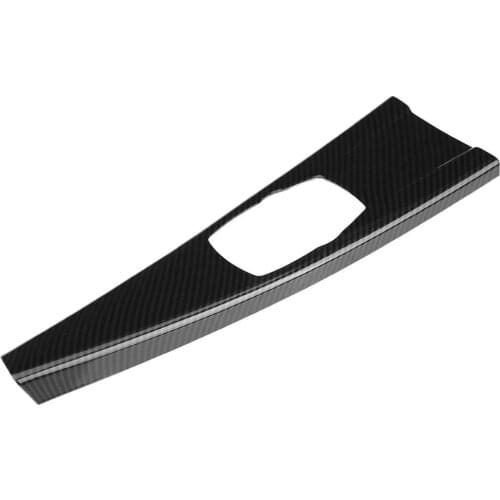 Carbon Fiber Interior Trim, Keenso Interior Multimedia Panel Cover Trim Sticker for BMW 3 Series F30 F34 4 Series F33 F36