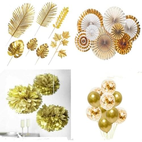 Gold Party Decoration Wedding Decoration Bachelorette Party Bride To Be Confetti Balloons Baby Shower Decorations Engagement