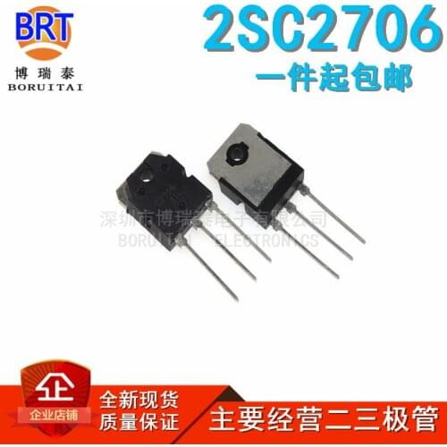 10pcs/lot C2706 2sc2706 TO-3P Audio Amplifier Switch Power Transistor Brand New