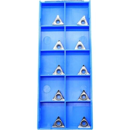 10PCS TCGT090204 AK H01 TCGT18.51 Aluminum Cutter Internal Turning Tools Carbide Insert Lathe Cutter Turning Insert