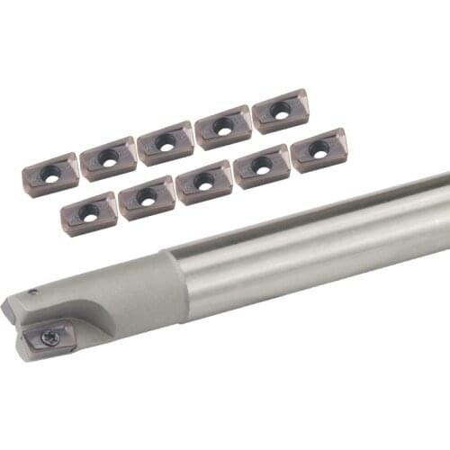 BAP300R milling cutter bar 120-250mm 1T/2T/3T milling tool holder 10pcs APMT1135 carbide insert lathe parts tool