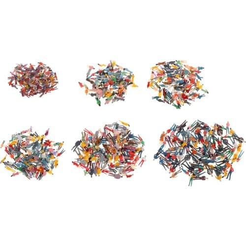 100 Pieces Tiny People Figures Train Park Street LANDSCAPE LAYOUT 1:50-1:300