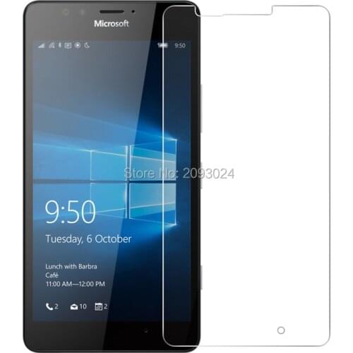 2pcs 0.26mm Premium Tempered Glass For Microsoft Lumia 950 Screen Protector Toughened protective film For Nokia Lumia 950