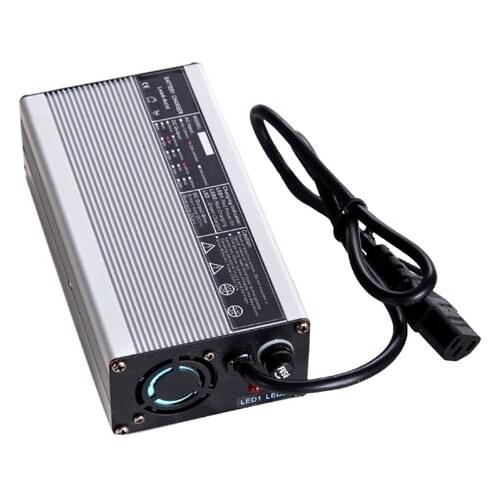 48V 3A E-Bike Lithium battery charger-54.6V 3Amp 13S Lipo/LiMnO4 battery charger High Quality with Aluminum housing