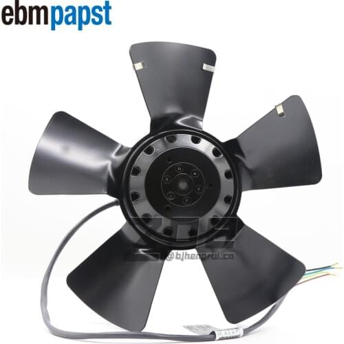 A2D250-AA26-80 Ebmpapst Siemens Servo Spindle Motor Supply Cooling Axial Fans 400V 250*82.5mm Industrial Ventilation