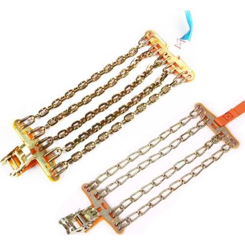 Automobile Snow Chain 4-lane/5-lane Chain Skid-protective Multi-Function Tire Chain Universal for Off-road Vehicle Suv Tire