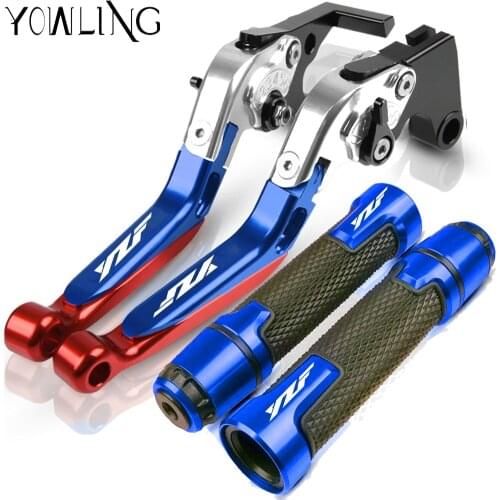 For Yamaha YZF R6 YZF-R6 YZFR6 1999 2000 2001 2002 2003 2004 Motorcycle Accessories Brake Clutch Levers Handlebar Grips ends