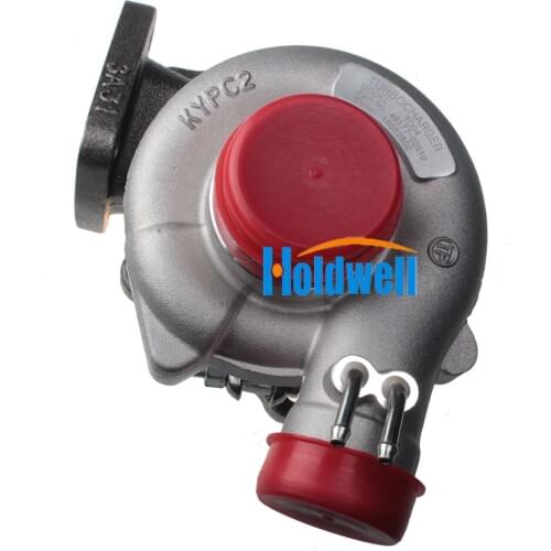 Holdwell Turbo Turbocharger TD04 49177-02510 49177-02511 for Mitsubishi L200 L300 L400 Shogun Pajero 1990-01 4D56 4D56Q 2.5L