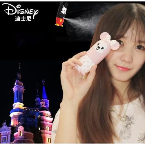 Disney Mini Little Fan Charging with Spray Humidification Function Portable Mickey Mouse Fan