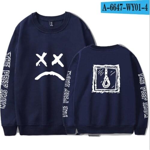 Fashion Street Lil Peep Long sleeve Pullover Men/Women Hoodies Sweatshirt Lil Peep High Quality Harajuku Autumn Oversized Hoody