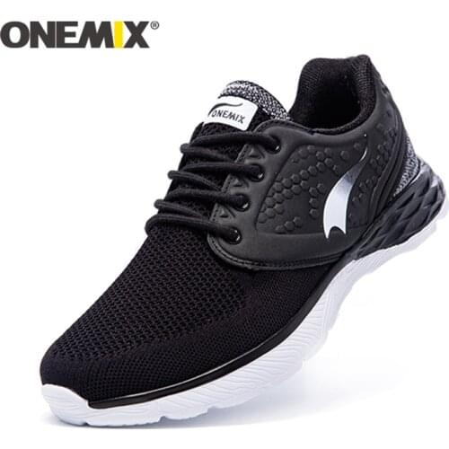 ONEMIX Men running shoes athletic sport running male shoes breathable man trainers chaussure femme zapatillas free shipping