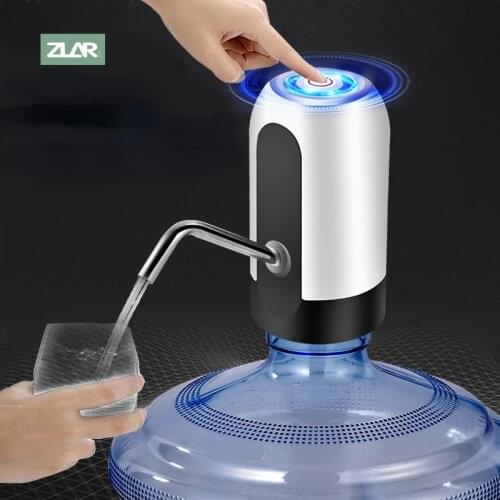 Bottle Pump USB Charging Automatic Electric Water Dispenser Pump One Click Auto Switch Drinking Dispenser