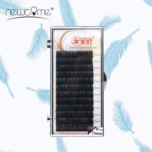 Makeup Hand Made Natural Eyelashes Individual Mink Lashes All size Silk Eyelash Soft Eyelash Extension