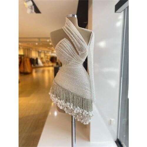 Женские коктейльные платья на одно плечо NCDIMS China At AliExpress