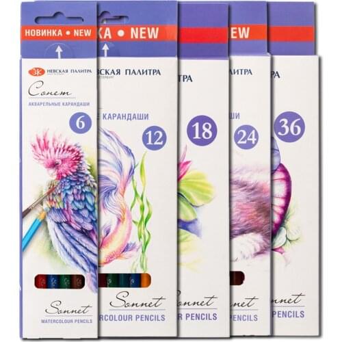 Акварельные карандаши Невская Палитра China At AliExpress