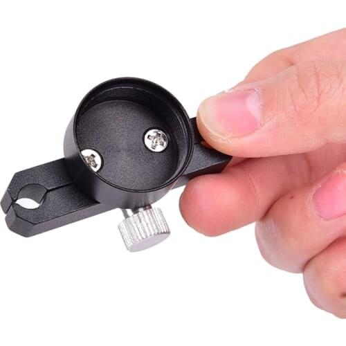 Durable Cushion Stand Accessories Bicycle Taillight Holder Support Tube Metal & Rubber Mounting Seat Rod Bracket